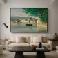 Geneva View of Part of the City, c. 1834-1835 - Floater Framed Canvas Print