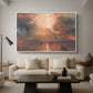 Vesuvius in Eruption, c. 1817 - Floater Framed Canvas Print