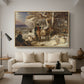 The Day's Sport, 1826 - Floater Framed Canvas Print