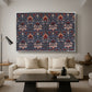 Snakeshead (Printed Textile), c. 1876 - Floater Framed Canvas Print