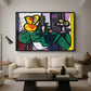 Pitcher and Bowl of Fruit, 1931 - Floater Framed Canvas Print
