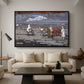 Country Road (Landstrasse), 1905 - Floater Framed Canvas Print