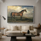 Eagle, A Celebrated Stallion, 1809 - Floater Framed Canvas Print