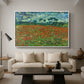 Field with Poppies, 1889 - Floater Framed Canvas Print