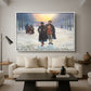 Morning after the Carnival, 1884 - Floater Framed Canvas Print