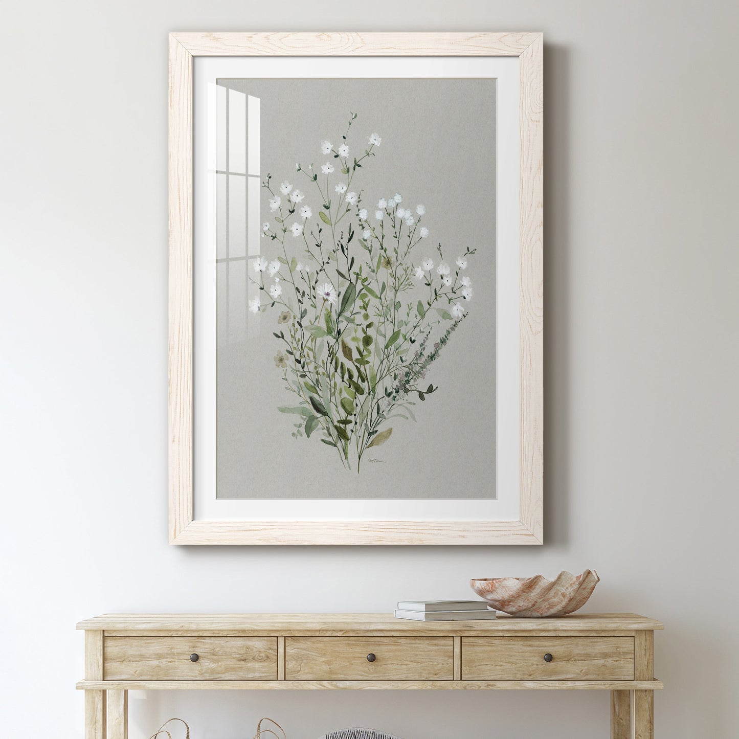 Bouquet of Grace II - Premium Framed Print - Distressed Barnwood Frame - Ready to Hang