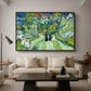 Stairway at Auvers, 1890 - Floater Framed Canvas Print