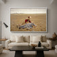 Worn Out (Udslidt), 1889 - Floater Framed Canvas Print