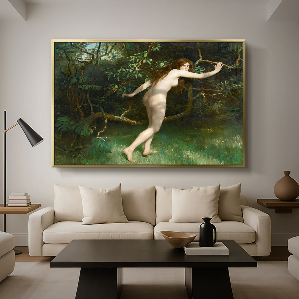 Eve, 1911 - Floater Framed Canvas Print