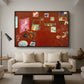 The Red Studio (L'Atelier Rouge), 1911 - Floater Framed Canvas Print
