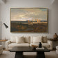 A Scene on the English Coast, c. 1798 - Floater Framed Canvas Print