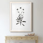 Inky Botanical I - Premium Framed Print - Distressed Barnwood Frame - Ready to Hang