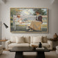 Eleanor and Benny, 1916 - Floater Framed Canvas Print