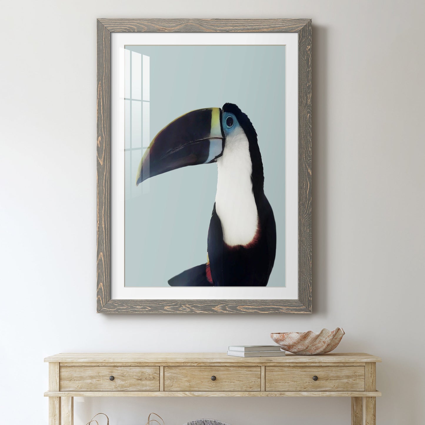 Aruba Wildlife - Premium Framed Print - Distressed Barnwood Frame - Ready to Hang