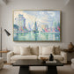 The Green Towers (Les tours vertes, la Rochelle), 1913 - Floater Framed Canvas Print
