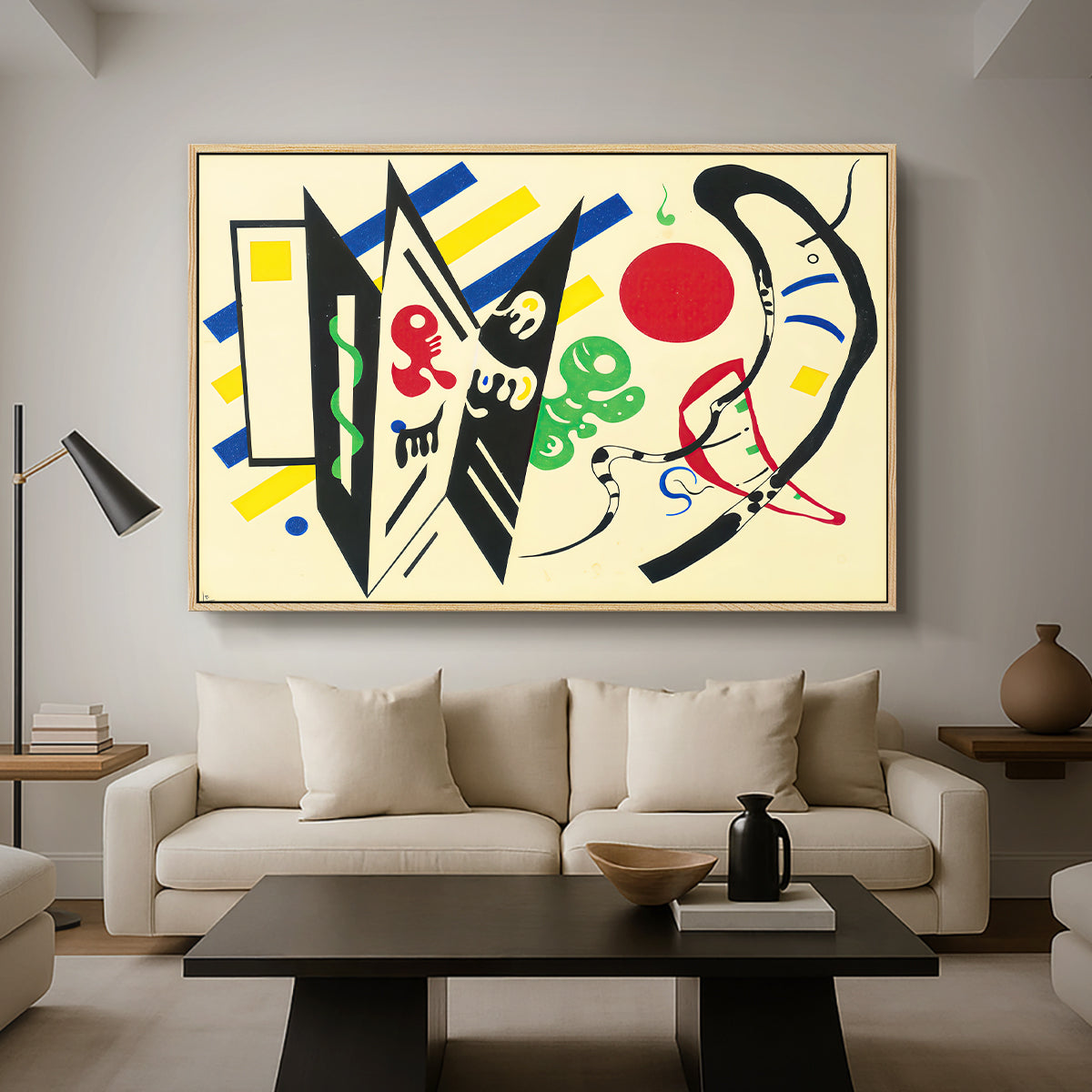 Reciprocity (Réciproque), 1935 - Floater Framed Canvas Print