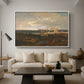 A Scene on the English Coast, c. 1798 - Floater Framed Canvas Print