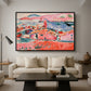 View of Collioure, 1905 - Floater Framed Canvas Print