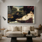 Venus with an Organist and Cupid, c. 1555 - Floater Framed Canvas Print