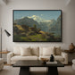 Balestrand, 1848 - Floater Framed Canvas Print