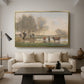 Cows in a Marshy Landscape, c. 1873-1874 - Floater Framed Canvas Print