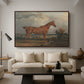Hunter in a Landscape, 1810 - Floater Framed Canvas Print