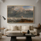 Port Ruysdael, 1827 - Floater Framed Canvas Print