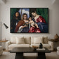 Madonna and Child with Saints Dorothy and George, c. 1516 - Floater Framed Canvas Print