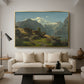 Balestrand, 1848 - Floater Framed Canvas Print