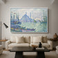 The Golden Horn, Minarets, 1907 - Floater Framed Canvas Print