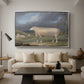 A Border Leicester Ewe, c. 1795-1800 - Floater Framed Canvas Print
