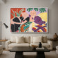 The Conversation, 1938 - Floater Framed Canvas Print