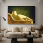Reclining Nude (Liggende model), 1833 - Floater Framed Canvas Print