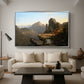 Scene from “The Last of the Mohicans”, 1827 - Floater Framed Canvas Print