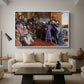 The Finding of the Saviour in the Temple, 1854-1860 - Floater Framed Canvas Print