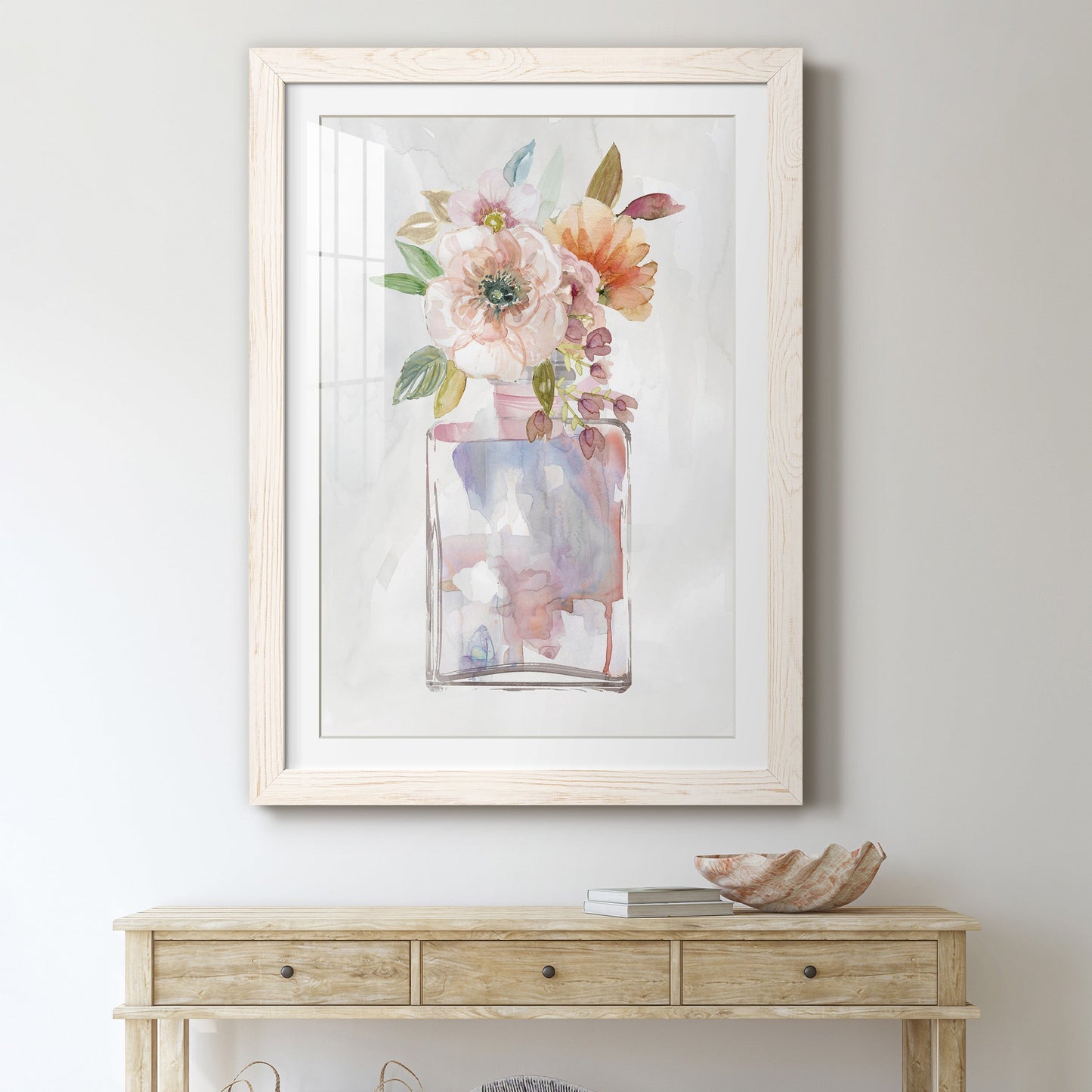 Mini Bouquet II - Premium Framed Print - Distressed Barnwood Frame - Ready to Hang