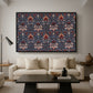 Snakeshead (Printed Textile), c. 1876 - Floater Framed Canvas Print
