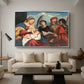 Mary and Child with Saints Stephen, Jerome and Maurice, c. 1510 - Floater Framed Canvas Print