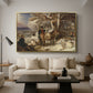 The Day's Sport, 1826 - Floater Framed Canvas Print