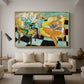 Seated Woman with Flower, 1942 - Floater Framed Canvas Print