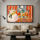 The Lute (Le luth), 1943 - Floater Framed Canvas Print