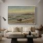 Storm at Rügen, 1882 - Floater Framed Canvas Print