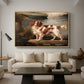 Portrait of Dash, a Favourite Spaniel, Property of Lady Frances Vane-Tempest, 1819 - Floater Framed Canvas Print