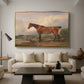 A Hunter in a Landscape, c. 1810 - Floater Framed Canvas Print