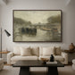 The Bridge (Le pont), 1895 - Floater Framed Canvas Print