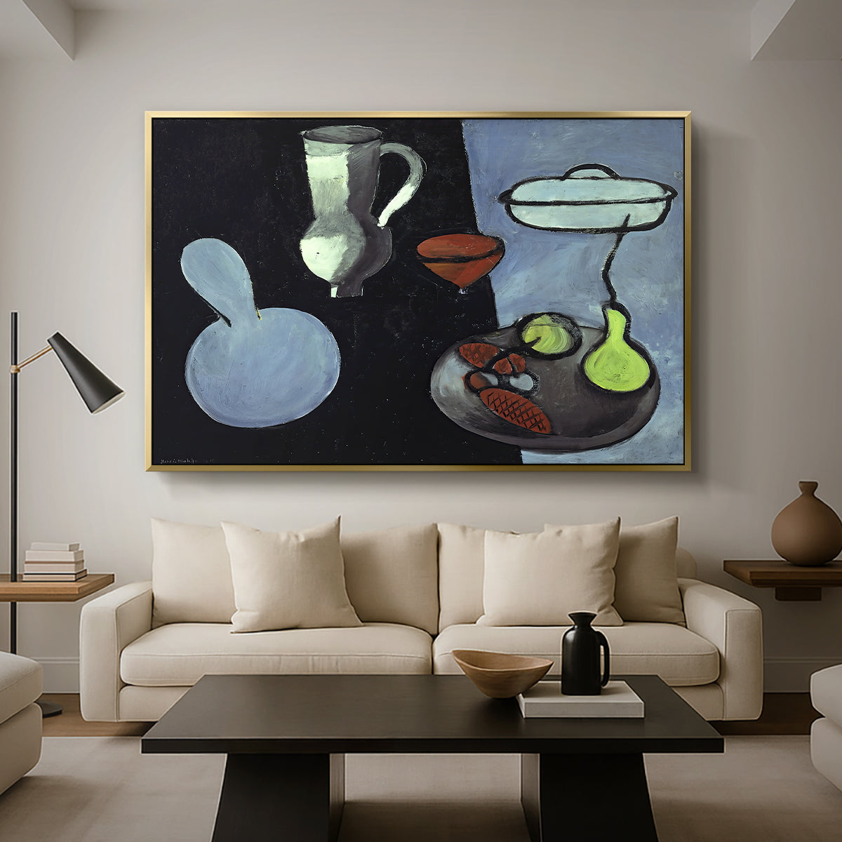 The Gourds (Les coloquintes), 1916 - Floater Framed Canvas Print