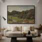 Landscape at Ljan, 1858 - Floater Framed Canvas Print