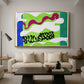 The Lagoon (Le lagon), from Jazz, 1947 - Floater Framed Canvas Print
