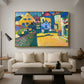 Green Lane in Murnau, 1909 - Floater Framed Canvas Print