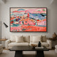 View of Collioure, 1905 - Floater Framed Canvas Print